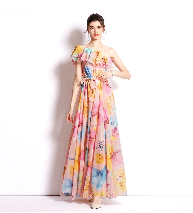 Its All Floral maxi dress