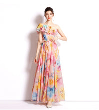 Load image into Gallery viewer, Its All Floral maxi dress