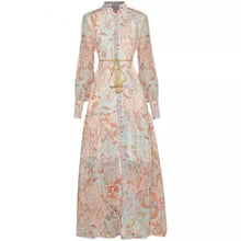 Load image into Gallery viewer, Gelato pastel floral midi dress