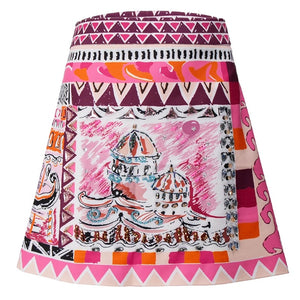 Illustrated with bead skirt sample sale