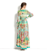 Load image into Gallery viewer, Countryside garden maxi dress