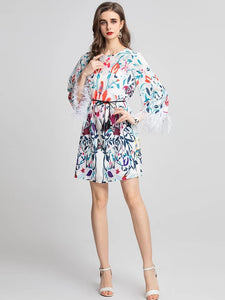 Feather Tastic Dress - comes in two colours
