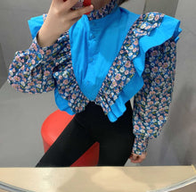 Load image into Gallery viewer, For the frill of it blouse *WAS £55*
