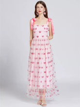 Load image into Gallery viewer, Sweet Heart Strap Maxi Dress