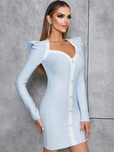 Load image into Gallery viewer, Beautiful Sky Bandage Dress