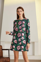 Load image into Gallery viewer, crystal beaded rose dress