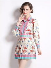 Load image into Gallery viewer, Floral Princess Top &amp; Skirt