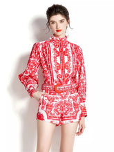 Load image into Gallery viewer, Tile Shirt and Shorts