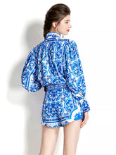 Load image into Gallery viewer, Tile Shirt and Shorts