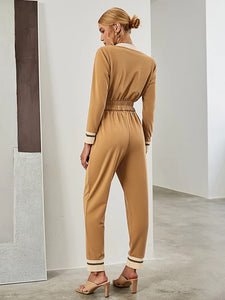 Tan Autumn Lux Two Piece Set