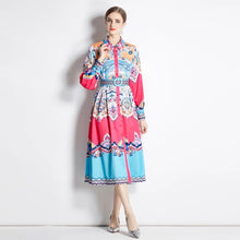 Load image into Gallery viewer, Pattern me midi dress