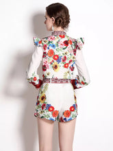 Load image into Gallery viewer, Wildflower and hummingbird two piece set