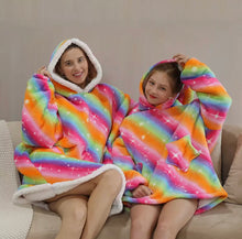Load image into Gallery viewer, Oversized Hoodie Blanket for Adult &amp; Child