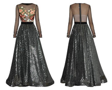 Load image into Gallery viewer, Pure Luxury Glitter Sequin Dress