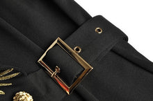 Load image into Gallery viewer, Gold Phoenix Blazer Dress