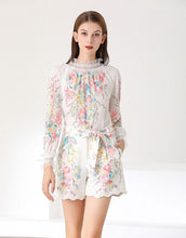 Load image into Gallery viewer, Flowers in bloom Top &amp; Shorts *
