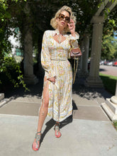 Load image into Gallery viewer, &#39;Fruit Salad&#39; Floral striped Top &amp; Skirt