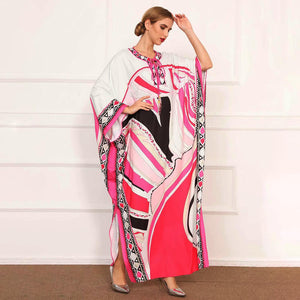Cerise and love Maxi dress