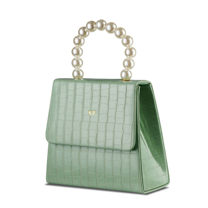 Mint Pearl Drop Handbag THREESIXFIVE