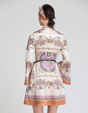 Load image into Gallery viewer, Bell sleeve dress with cut out neckline (DRESS ONLY) sample sale