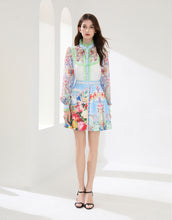 Load image into Gallery viewer, *NEW Humming bird and flowers two piece set