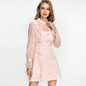 Perfect in pink mini dress