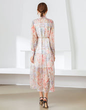 Load image into Gallery viewer, Gelato pastel floral midi dress