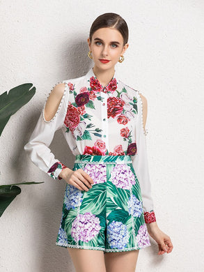 Rose and Hydrangea fantasy two piece * WAS £145*