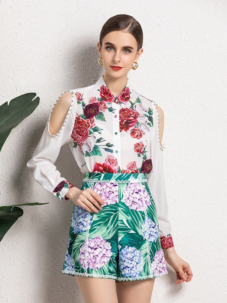 Rose and Hydrangea fantasy two piece * WAS £145*