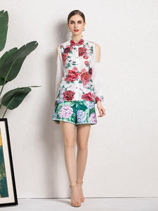Rose and Hydrangea fantasy two piece * WAS £145*