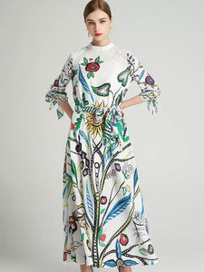 Sunflower fields maxi dress