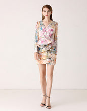 Load image into Gallery viewer, Flowers Flourish Mini Dress