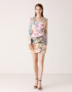 Flowers Flourish Mini Dress