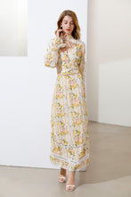 Load image into Gallery viewer, &#39;Fruit Salad&#39; Floral striped Top &amp; Skirt
