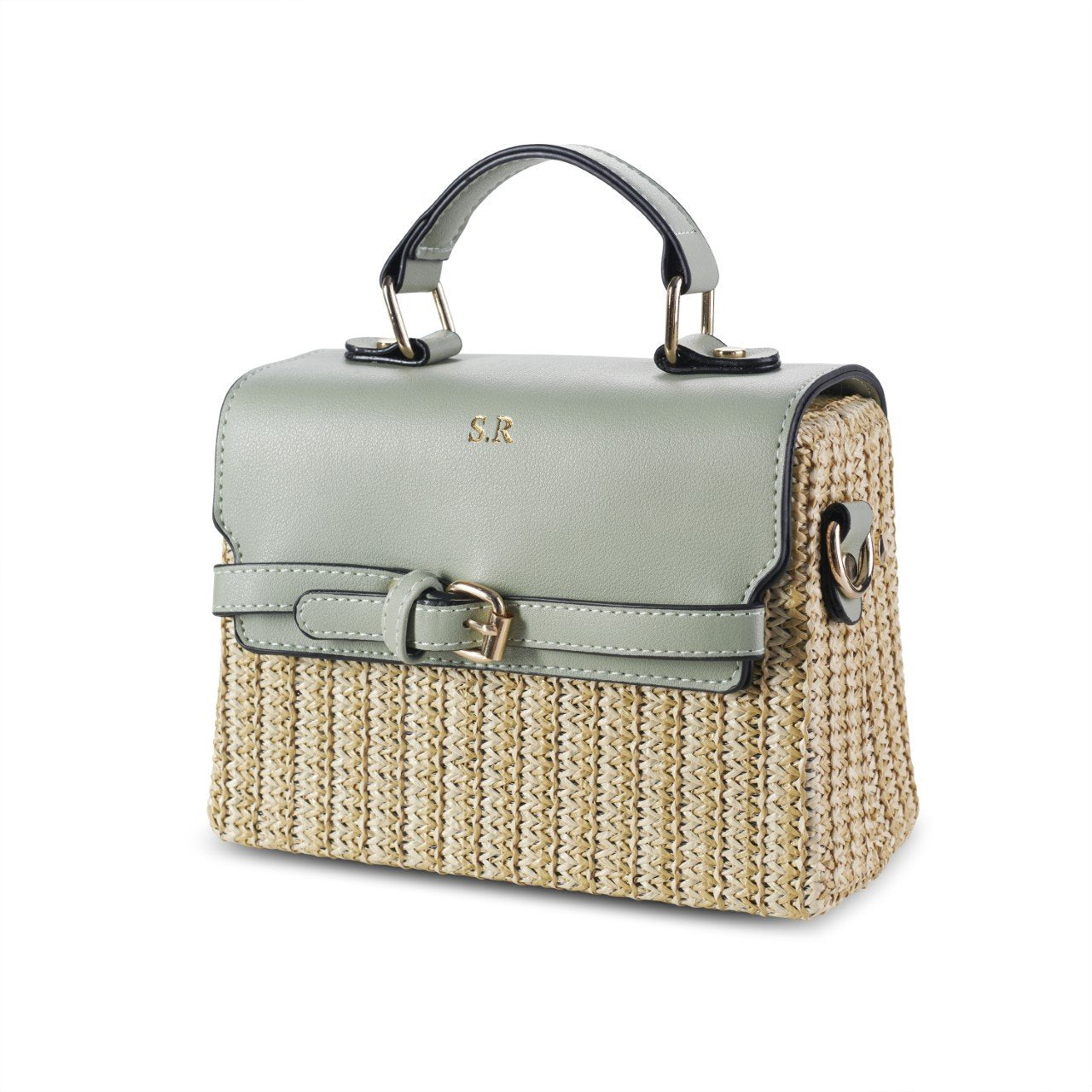 Pistachio Green Box Bag THREESIXFIVE