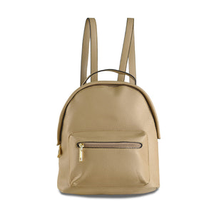 NEW! Taupe Vegan Leather Mini BackpackThreeSixFive