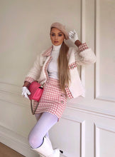 Load image into Gallery viewer, The Fluffy pink dogtooth set