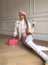 Load image into Gallery viewer, The Fluffy pink dogtooth set