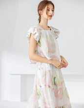 Load image into Gallery viewer, Abstract oversized flower two piece set *WAS £150*