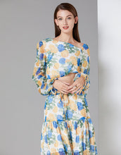 Load image into Gallery viewer, Feeling hot crop and maxi floral skirt set *WAS £145*