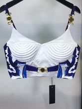 Load image into Gallery viewer, Tile print bralette &amp; skirt
