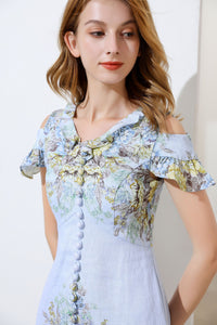 'Cute as a Button' mini dress