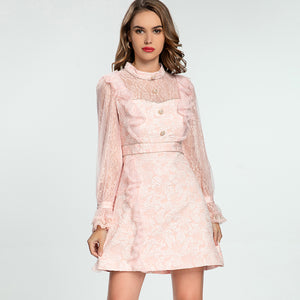 Perfect in pink mini dress