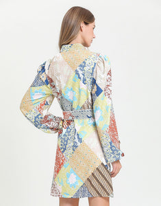 Pick and Mix print Mini Dress