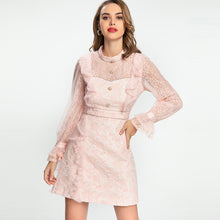 Load image into Gallery viewer, Perfect in pink mini dress